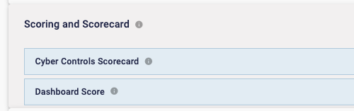 scorecard and scoring