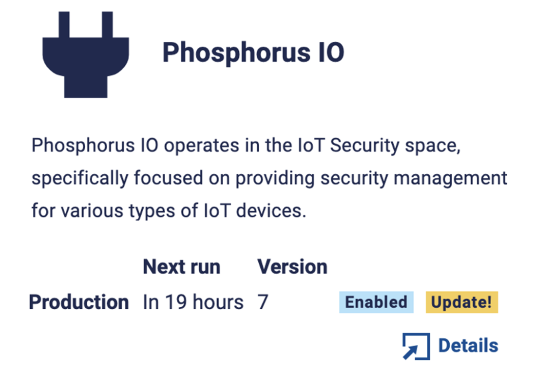Phosphorus IO Connector