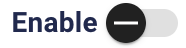 enable button