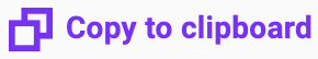 Copy to clipboard button