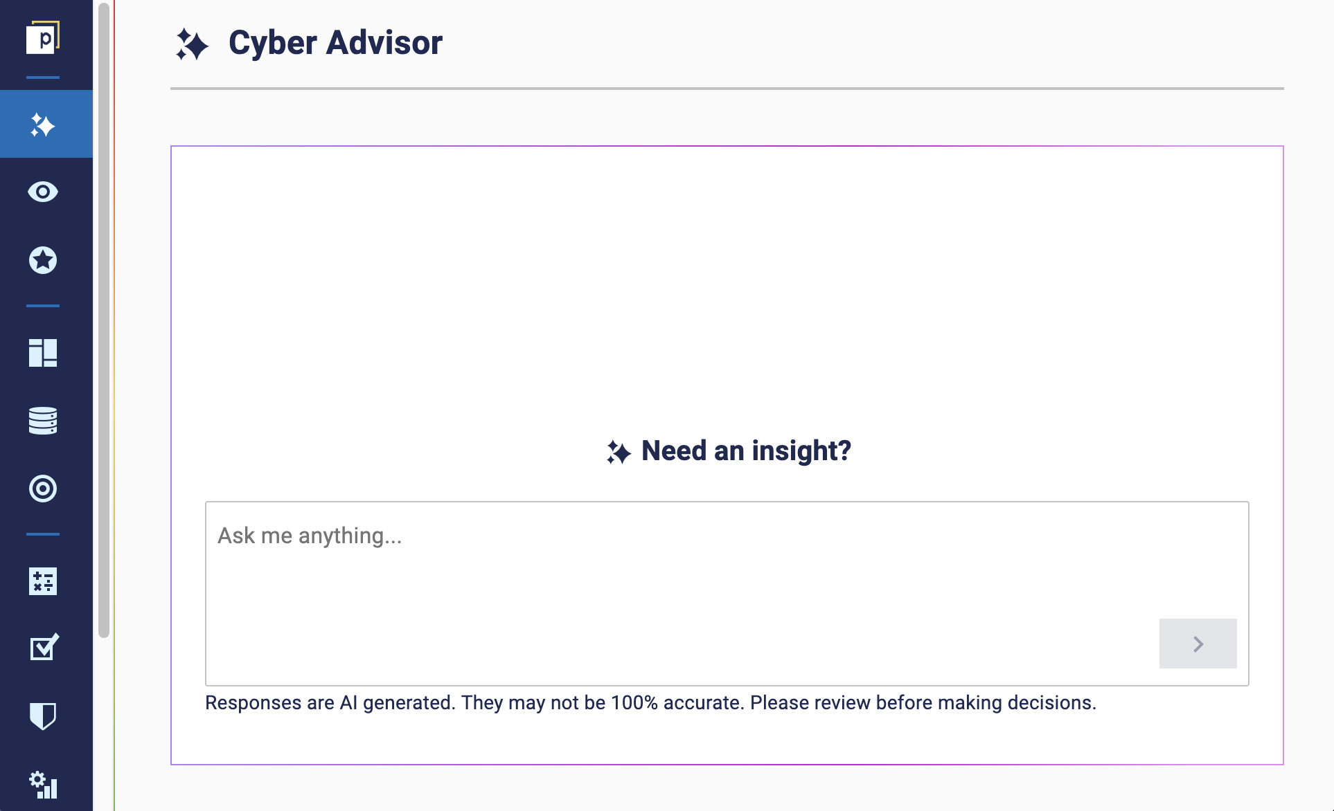 Accessing Cyber Advisor